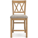 Signature Design by Ashley Havonplane D773-124 Upholstered Barstool IMAGE 2