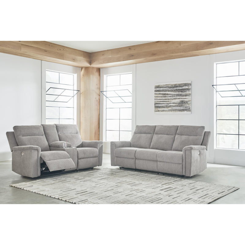 Signature Design by Ashley Barnsana Power Reclining Fabric Loveseat 3320196C IMAGE 11