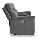Signature Design by Ashley Barnsana 3320296C Double Reclining Power Loveseat with Console IMAGE 4