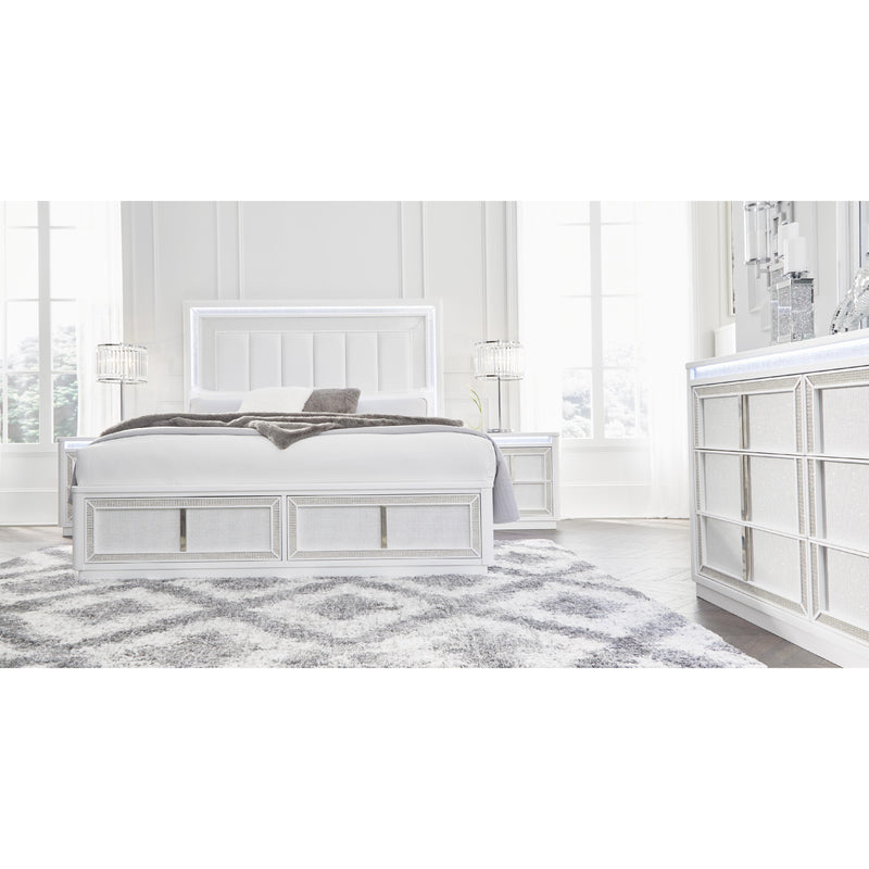 Signature Design by Ashley Chalanna B822B4 King Upholstered Storage Bed IMAGE 10