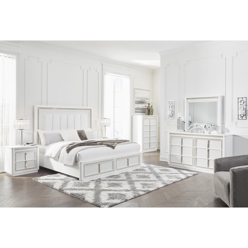 Signature Design by Ashley Chalanna B822B4 King Upholstered Storage Bed IMAGE 13
