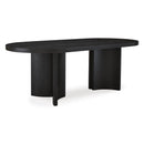 Signature Design by Ashley Rowanbeck D821-25 Oval Dining Room Table IMAGE 1