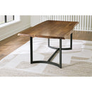 Signature Design by Ashley Fortmaine D872-25 Rectangular Dining Room Table IMAGE 5