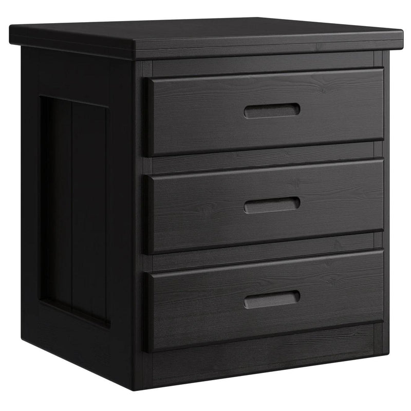 Crate Designs Furniture 3-Drawer Nightstand E7010D IMAGE 1