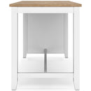 Signature Design by Ashley Gesthaven D398-13 Rectangular Dining Room Counter Table IMAGE 4