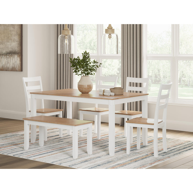 Signature Design by Ashley Gesthaven 6 pc Dinette D398-325 IMAGE 3