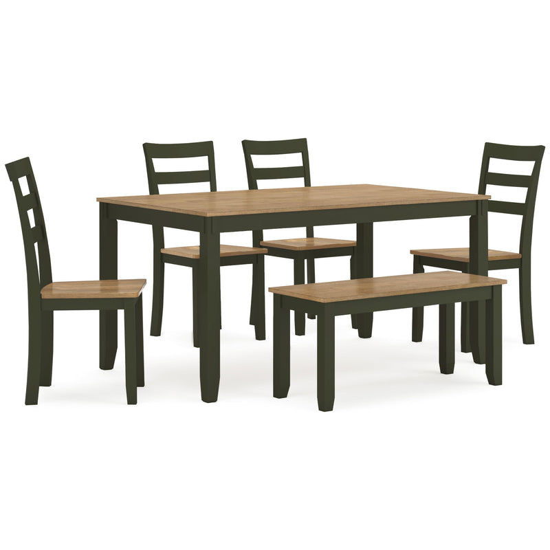 Signature Design by Ashley Gesthaven 6 pc Dinette D401-325 IMAGE 1