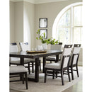 Signature Design by Ashley Neymorton D618-35 Rectangular Dining Room Butterfly Extension Table IMAGE 7