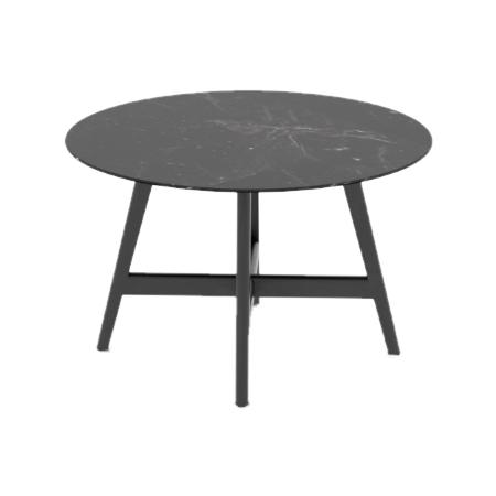 Canadel Round Downtown Dining Table with Ceramic Top PRN04848B205MDVNF/BAS01003NA05MDV IMAGE 2