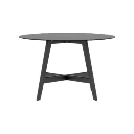 Canadel Round Downtown Dining Table with Ceramic Top PRN04848B205MDVNF/BAS01003NA05MDV IMAGE 3