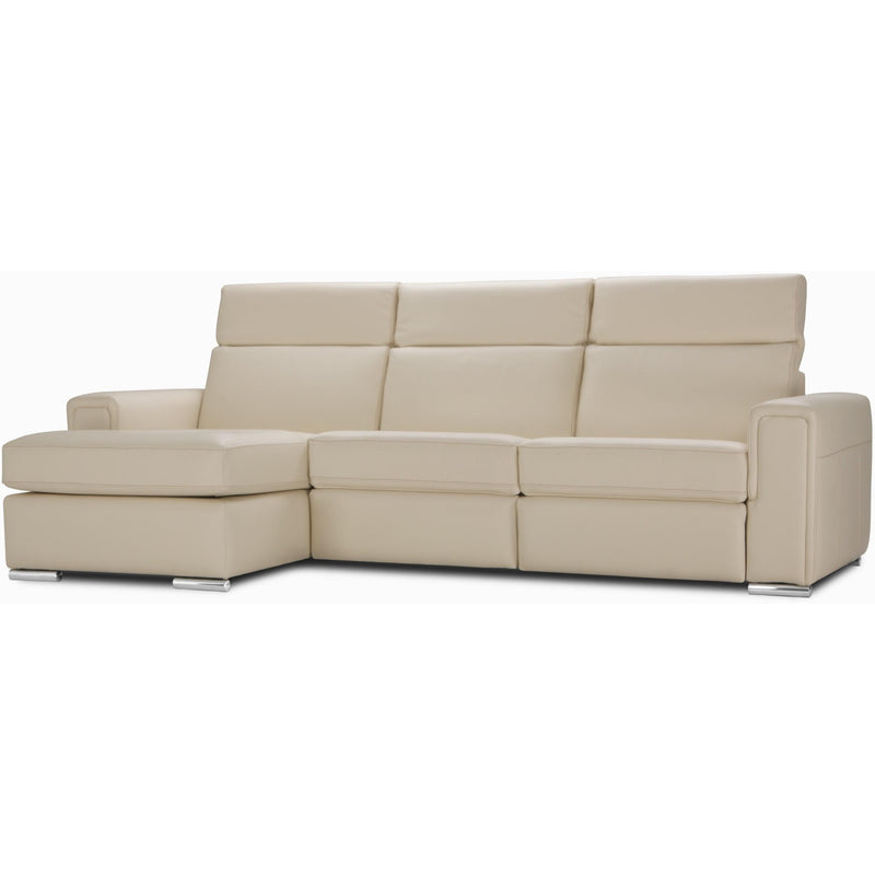 Jaymar Cologne Power Reclining Leather 3 pc Sectional Cologne 173-171-170 Power Reclining 3 pc Sectional - Illusion Bone IMAGE 2