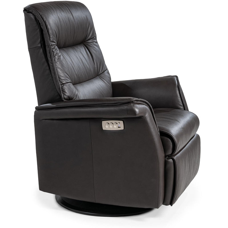 IMG Norway Chelsea Power Swivel Glider Rocker Leather Recliner RMS299 T406 IMAGE 2