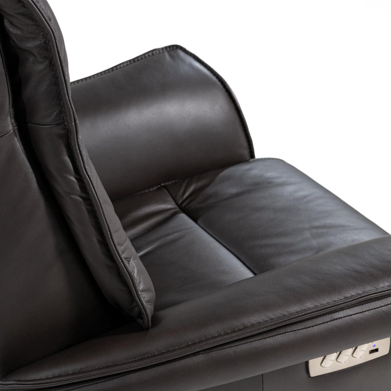 IMG Norway Chelsea Power Swivel Glider Rocker Leather Recliner RMS299 T406 IMAGE 6