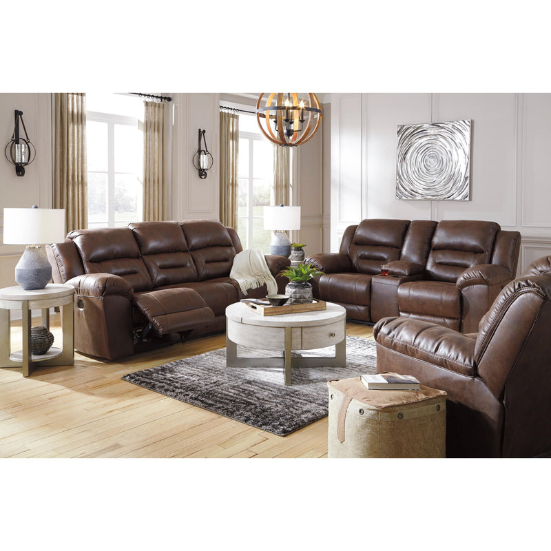 Signature Design by Ashley Stoneland Power Reclining Leather Look Loveseat 3990496C IMAGE 10