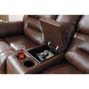 Signature Design by Ashley Stoneland 3990496C Double Reclining Power Loveseat with Console IMAGE 6