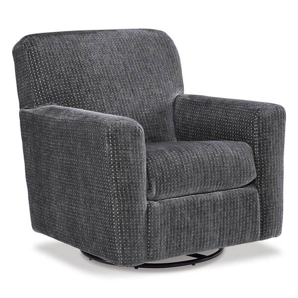 Signature Design by Ashley Herstow Swivel Glider Fabric Accent Chair A3000366C IMAGE 1