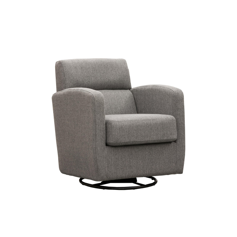 Elran Swivel Fabric Chair B0302-MEC-GB Glider Chair IMAGE 1