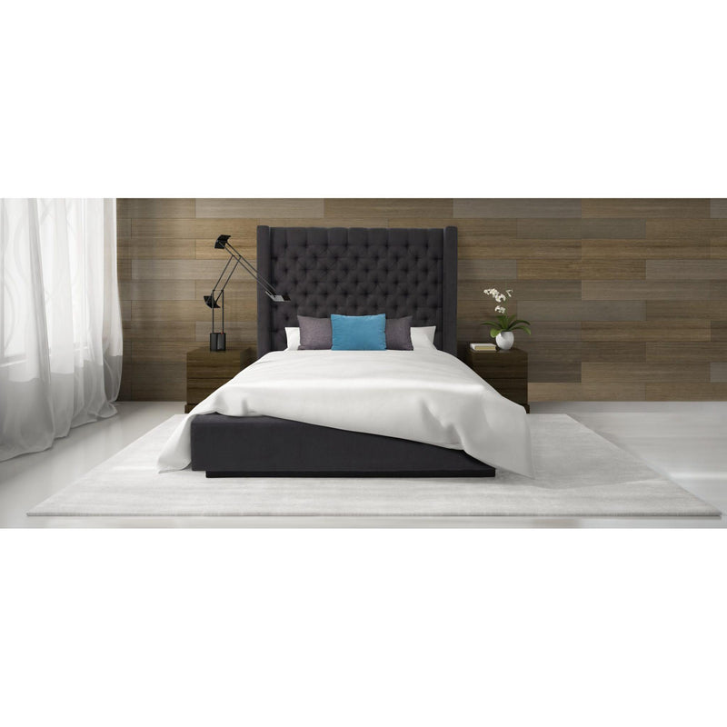 Jaymar Beds Queen Felicity 421 Queen Platform Bed with No Dust - Black IMAGE 4