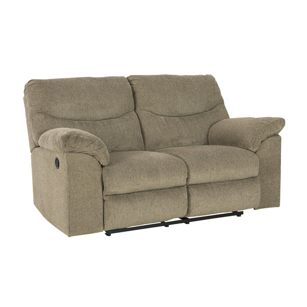 Signature Design by Ashley Alphons Reclining Fabric Loveseat 2820286C IMAGE 1