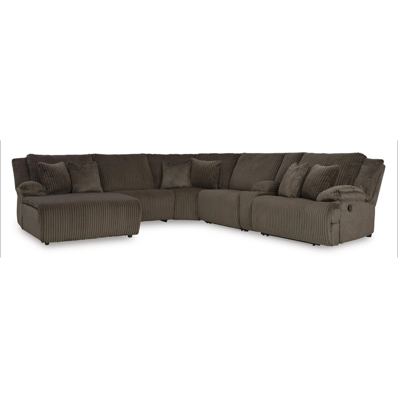 Signature Design by Ashley Top Tier Reclining Fabric 6 pc Sectional 9270505C/9270546C/9270577C/9270519C/9270557C/9270541C IMAGE 1