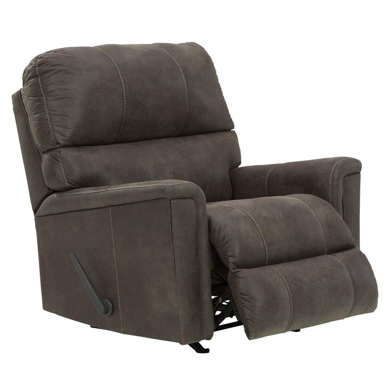 Signature Design by Ashley Navi Rocker Leather Look Recliner 9400225C IMAGE 2