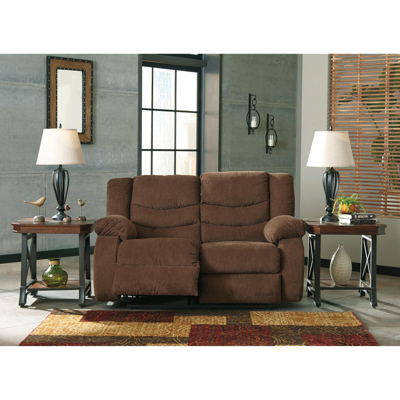 Signature Design by Ashley Tulen Reclining Fabric Loveseat 9860586C IMAGE 3