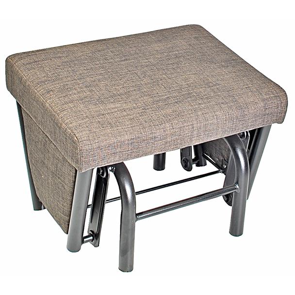  PEL International Fabric Ottoman 971-15 (4932-27) Footstool IMAGE 1