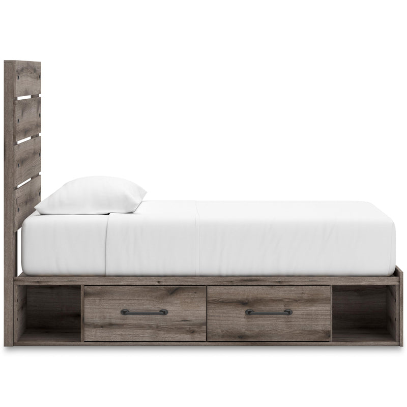 Signature Design by Ashley Graystorm Twin Panel Bed with Storage PCB2405-53/PCB2405-50/PCB2405-50/B100-11 IMAGE 4