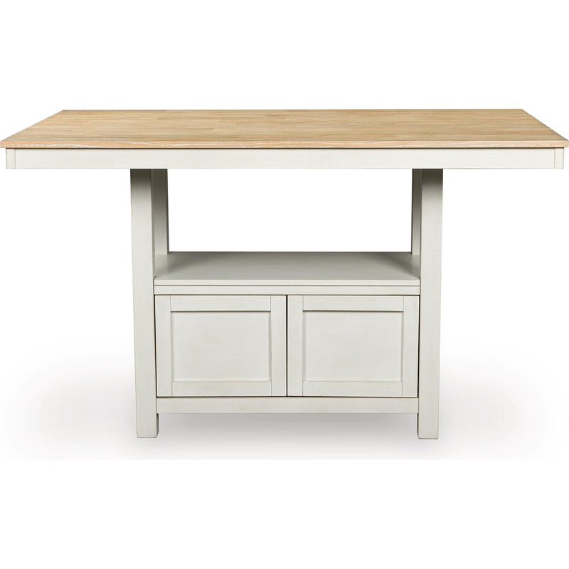 Signature Design by Ashley Purlaney PCD627-13 Rectangular Dining Room Counter Table IMAGE 2