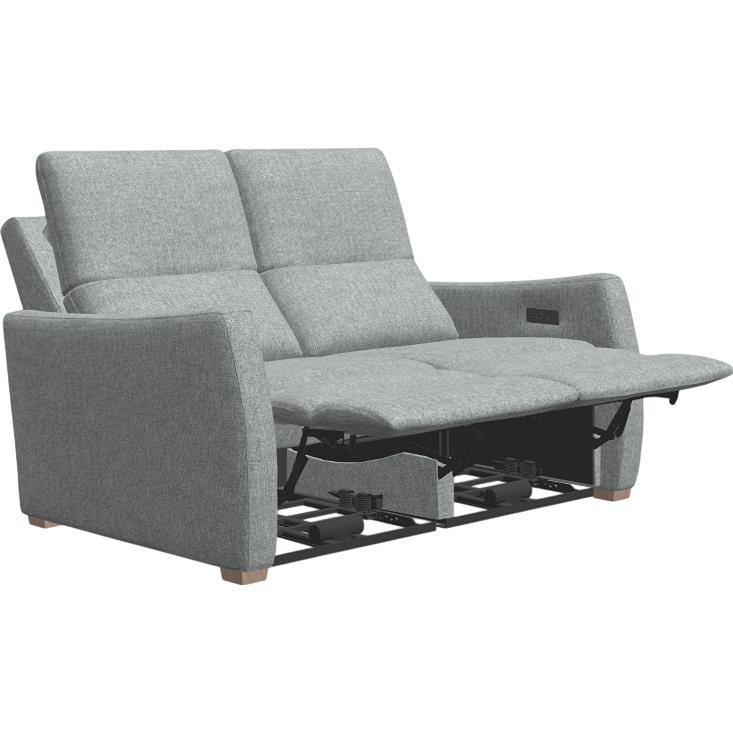 Palliser Power Reclining Fabric Loveseat 40110-L7-BASILICA-CLAMBAKE IMAGE 2