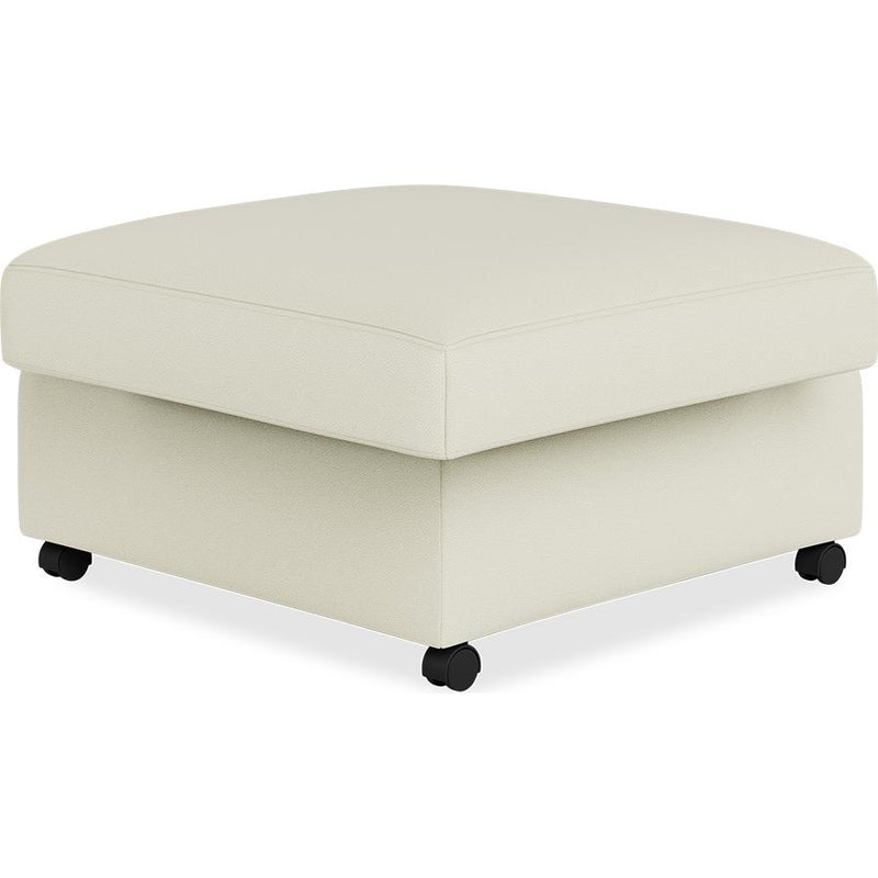 Palliser Apex Leather Ottoman 44008-S9-REIN-PARCHMENT IMAGE 1