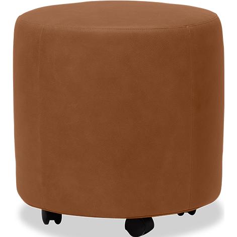 Palliser Mingle Leather Ottoman 77004-W4-APPALOOSA-BURNT-ORANGE IMAGE 1