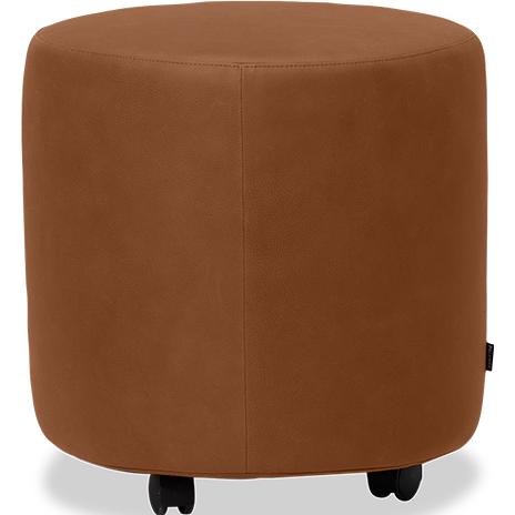 Palliser Mingle Leather Ottoman 77004-W4-APPALOOSA-BURNT-ORANGE IMAGE 2