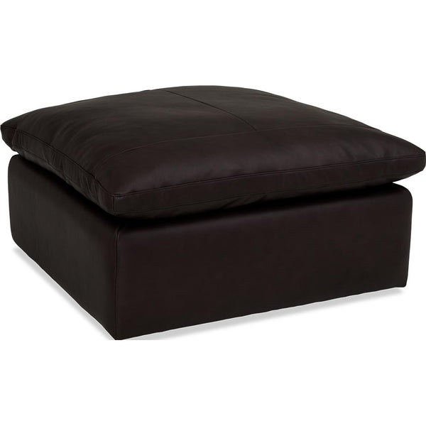 Palliser Dawson Leather Ottoman 77803-74-SOLANA-COCOA IMAGE 1