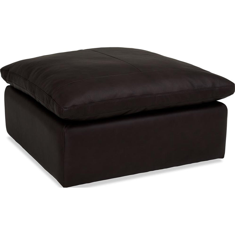 Palliser Dawson Leather Ottoman 77803-74-SOLANA-COCOA IMAGE 1