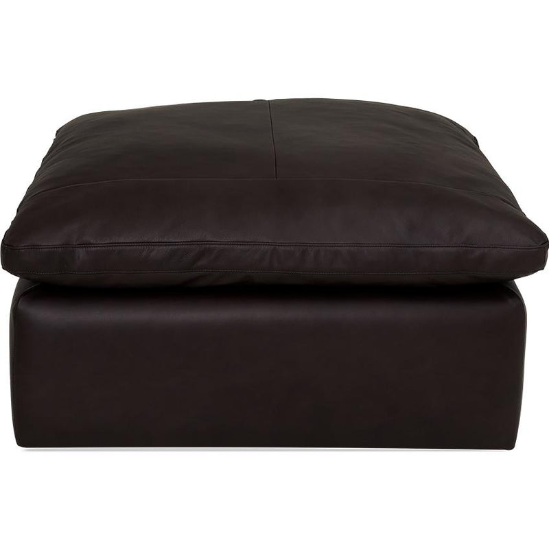 Palliser Dawson Leather Ottoman 77803-74-SOLANA-COCOA IMAGE 2