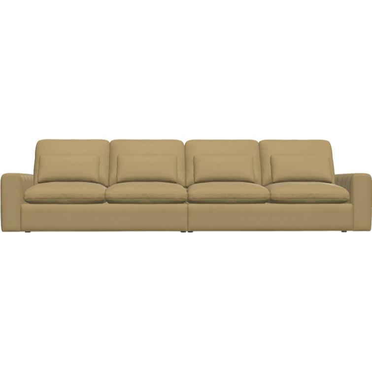 Palliser Dawson Max Leather 2 pc Sectional 77810-92/77810-93-FROLIC-OLIVE IMAGE 2