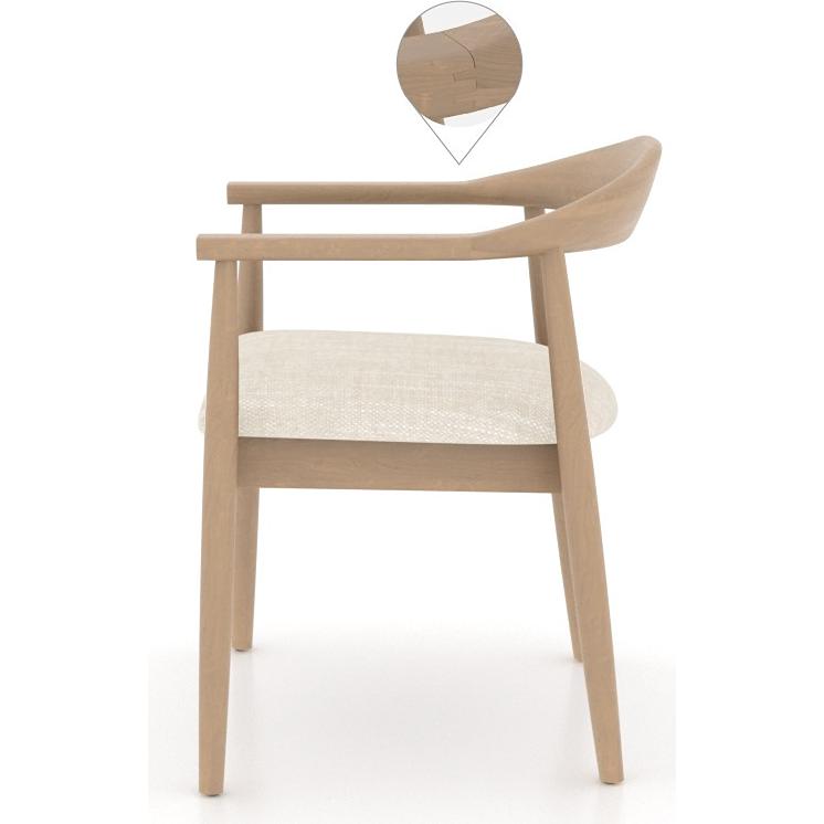 Canadel Downtown Arm Chair CNN05191FT20MNA IMAGE 4