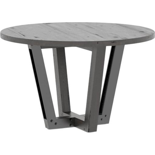 Canadel Round Loft Dining Table with Pedestal Base TRN0484859NARPYNF/BAS01002NA59RPY IMAGE 1