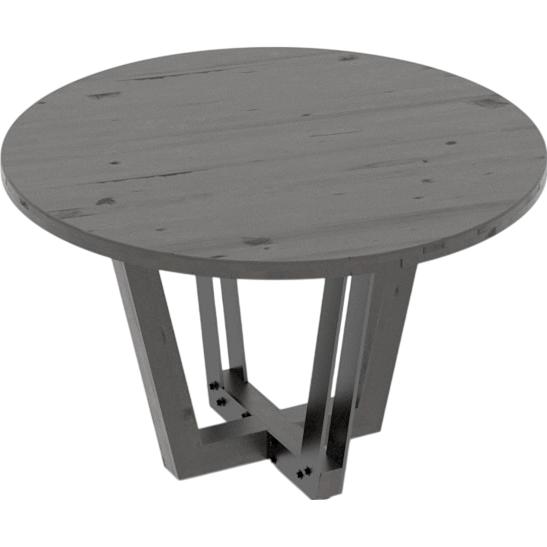 Canadel Round Loft Dining Table with Pedestal Base TRN0484859NARPYNF/BAS01002NA59RPY IMAGE 3