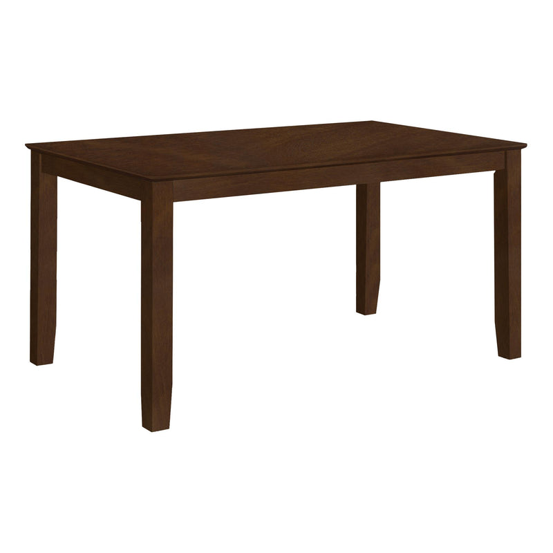 Monarch I 1370 Dining Table - Brown Veneer 36"X 60" IMAGE 3