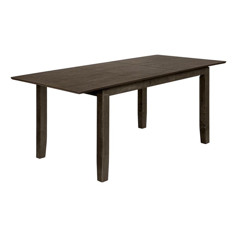 Monarch I 1375 Dining Table - Grey Veneer 36"X 72" / 18" Extension Panel IMAGE 3