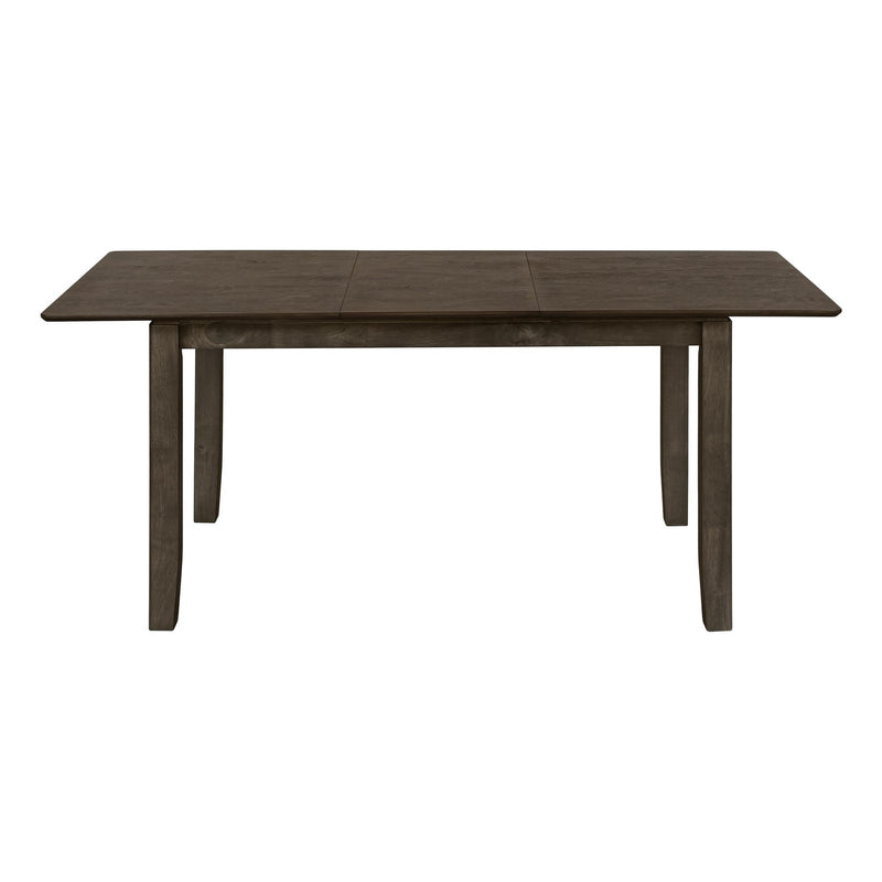 Monarch I 1375 Dining Table - Grey Veneer 36"X 72" / 18" Extension Panel IMAGE 6