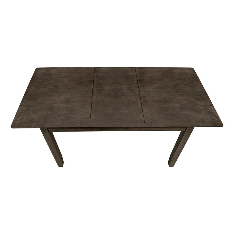 Monarch I 1375 Dining Table - Grey Veneer 36"X 72" / 18" Extension Panel IMAGE 7