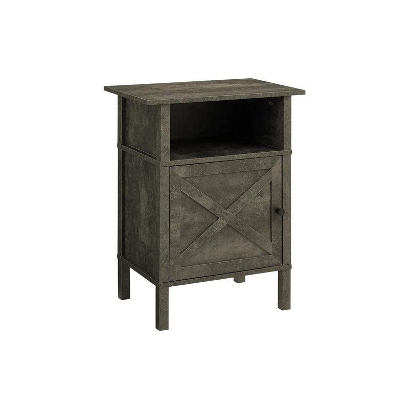 Monarch I 3810 Accent Table - 24"H / Dark Bronze / Black Metal IMAGE 3