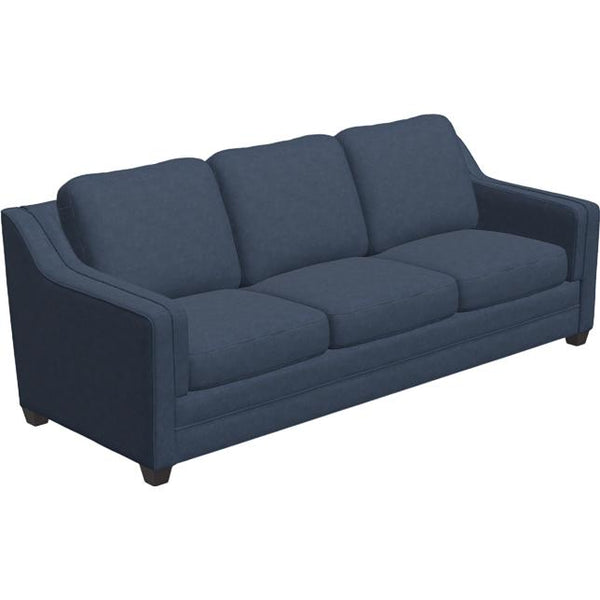 Palliser Corissa Stationary Fabric Sofa 77500-01-BURLESON-LAGOON IMAGE 1