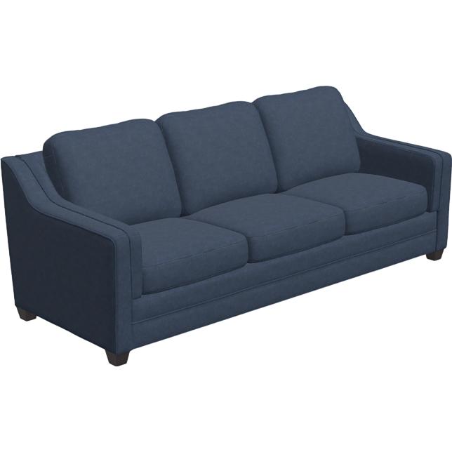 Palliser Corissa Stationary Fabric Sofa 77500-01-BURLESON-LAGOON IMAGE 1