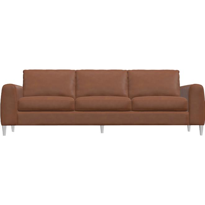 Palliser Atticus Stationary Leather Match Sofa 77325-01-SOLANA-AFRICA-MATCH IMAGE 2