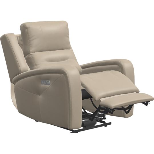 Palliser Washington Power Leather Match Recliner with Wall Recline 41067-L9-BALI-HARVEST-MATCH IMAGE 2