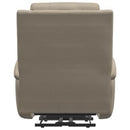 Palliser Washington Power Leather Match Recliner with Wall Recline 41067-L9-BALI-HARVEST-MATCH IMAGE 5